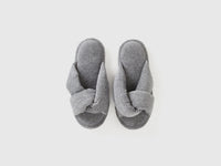 Pantufas com cabedal entrelaçado - ucb_image_BS