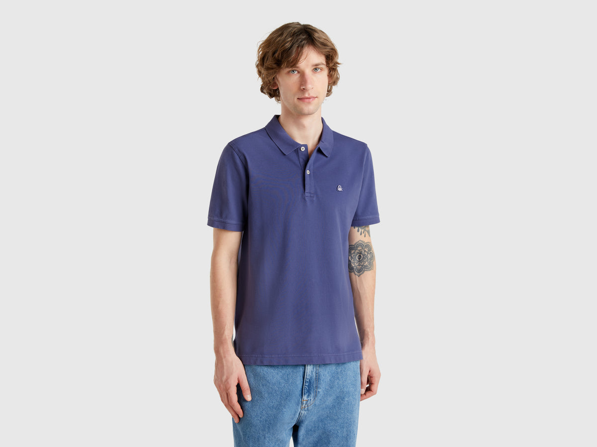 Polo azul-escuro slim fit - ucb_image_F