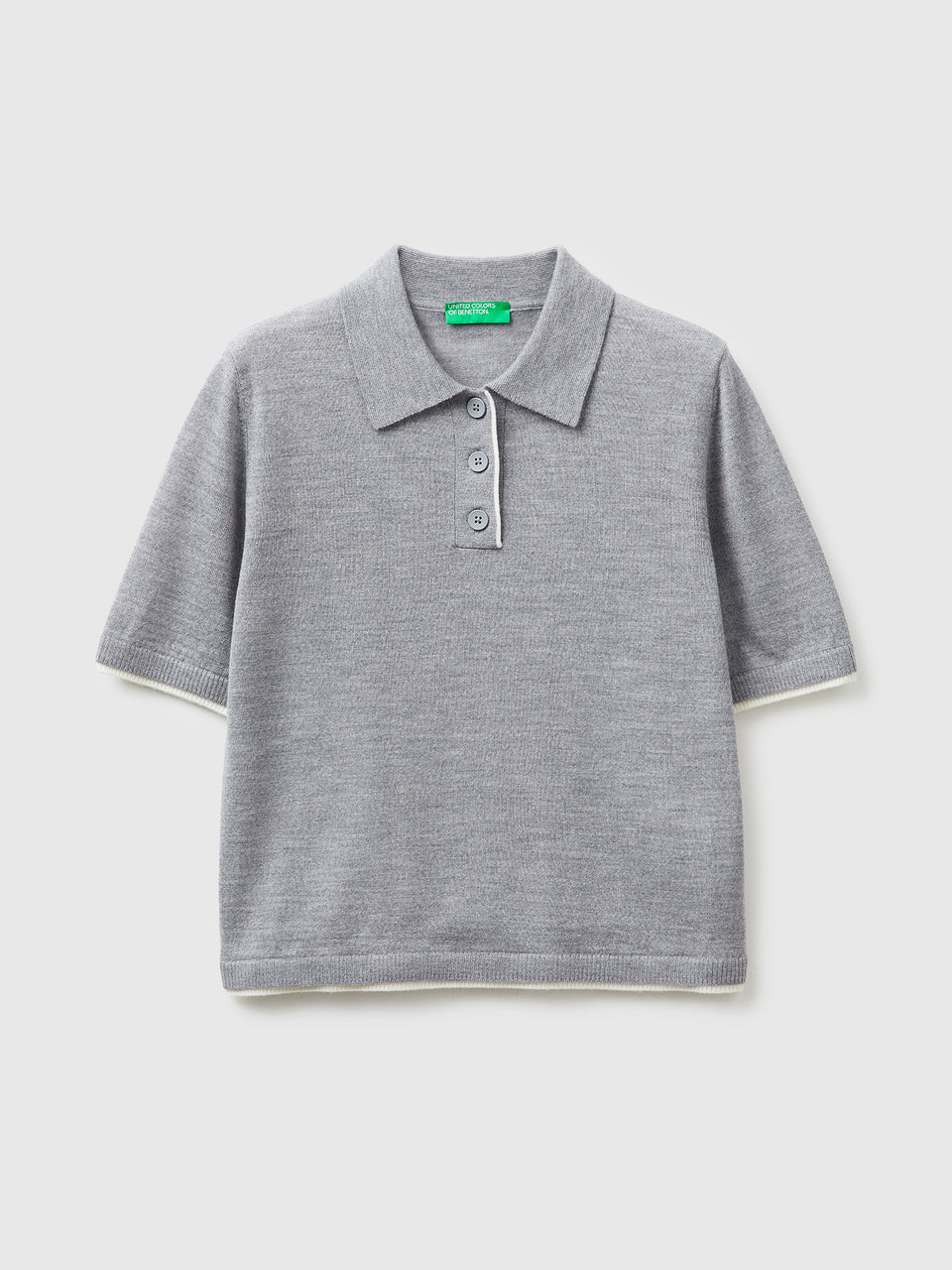 Camisola polo 100% lã Merino - ucb_image_FS