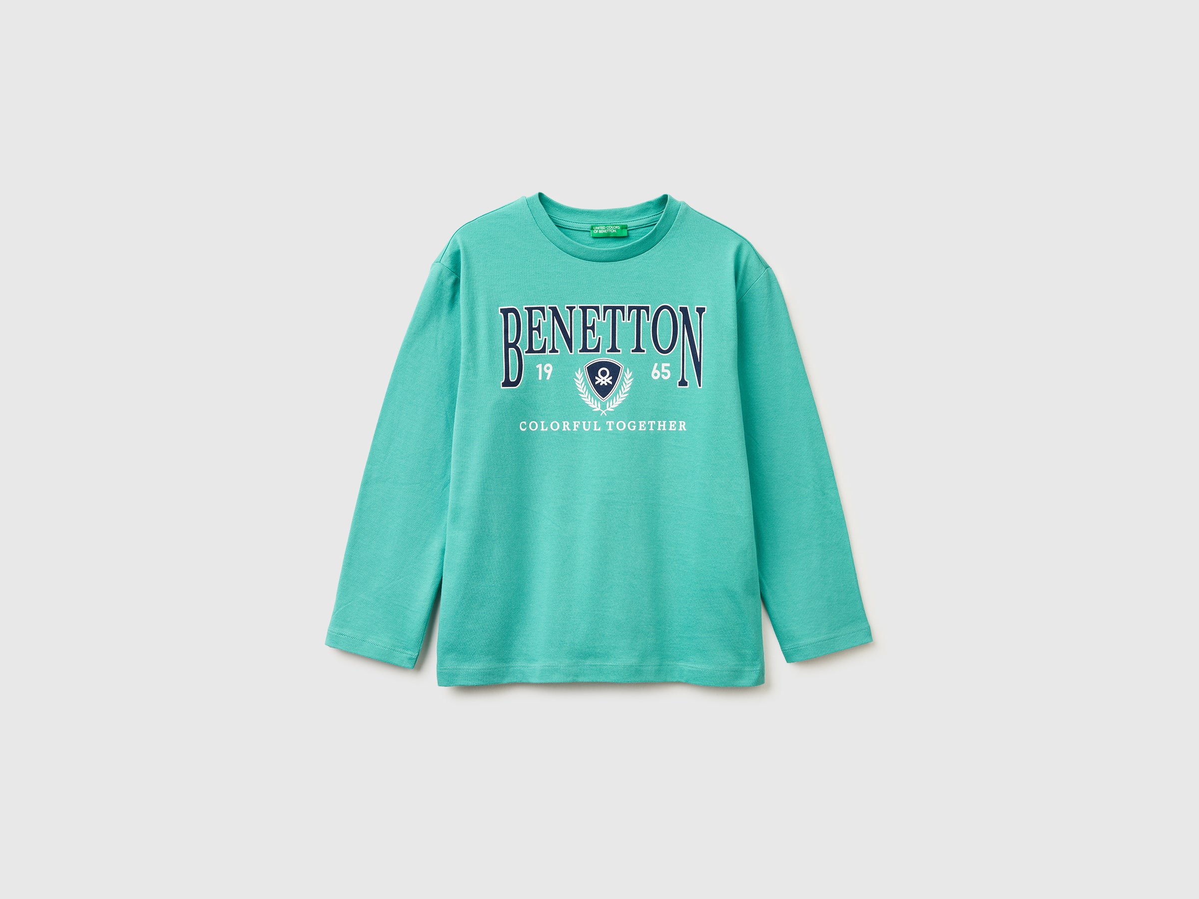 T-shirt in organic cotton with logo print - ucb_image_FS