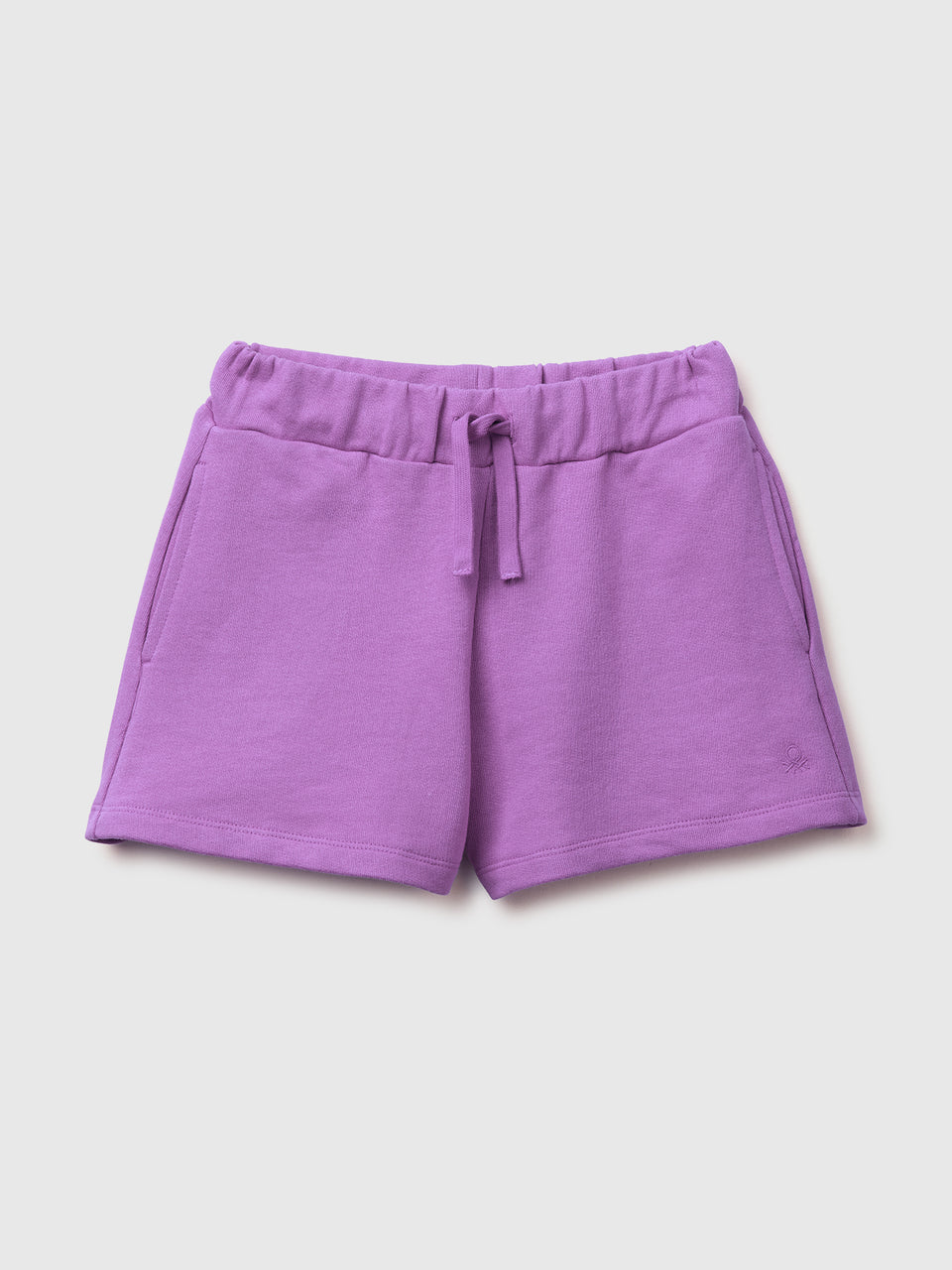 Shorts in sweat fabric with drawstring - ucb_image_FS