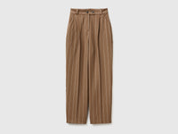 Carrot-fit pinstriped trousers - ucb_image_FS