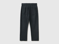 Joggers cropped em mistura de lã - ucb_image_BS