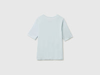 T-shirt em mistura de seda - ucb_image_BS