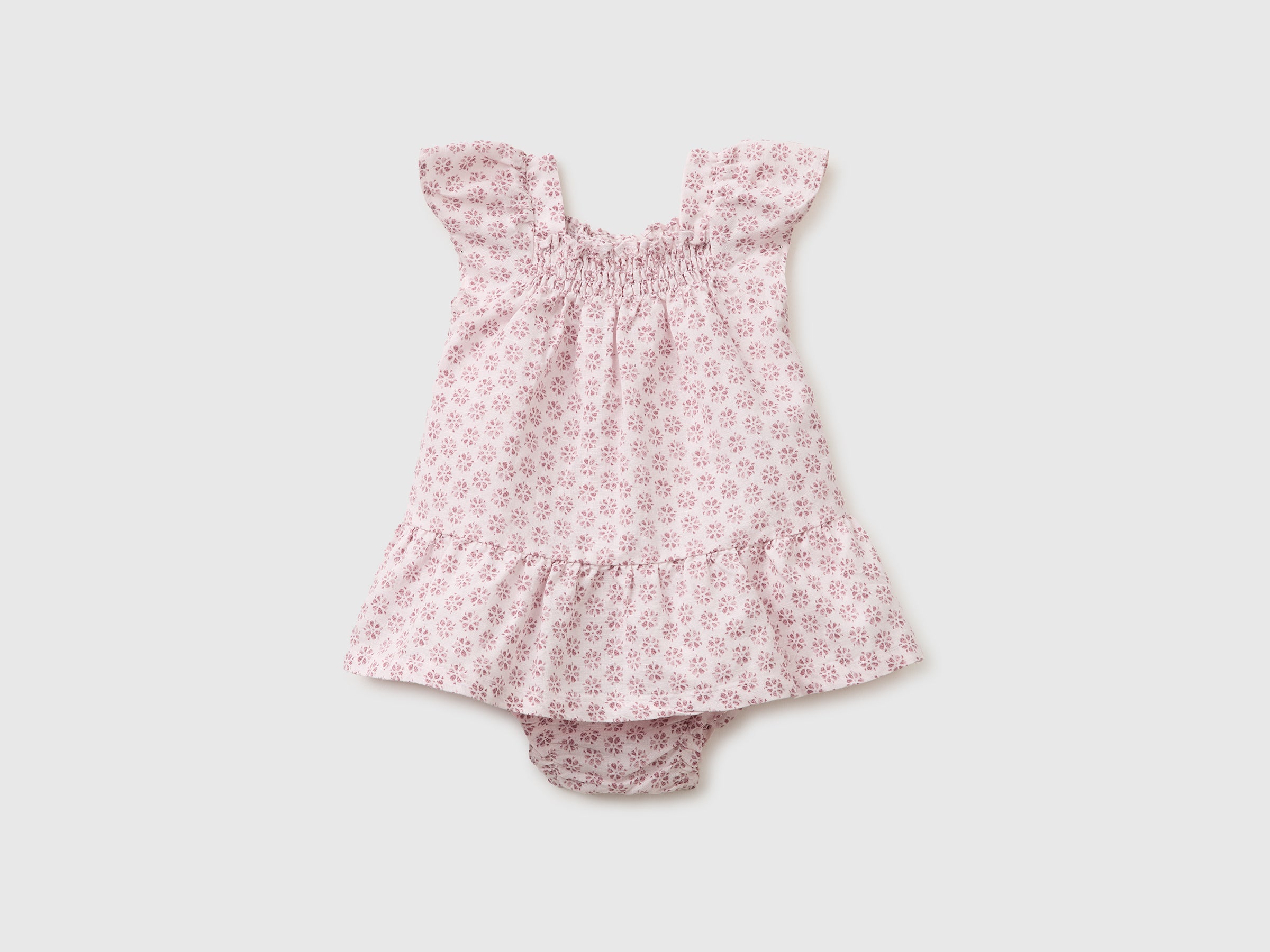 Floral dress in linen blend - ucb_image_FS