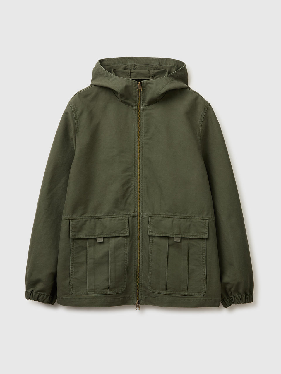 Short jacket in faded cotton - ucb_image_FS