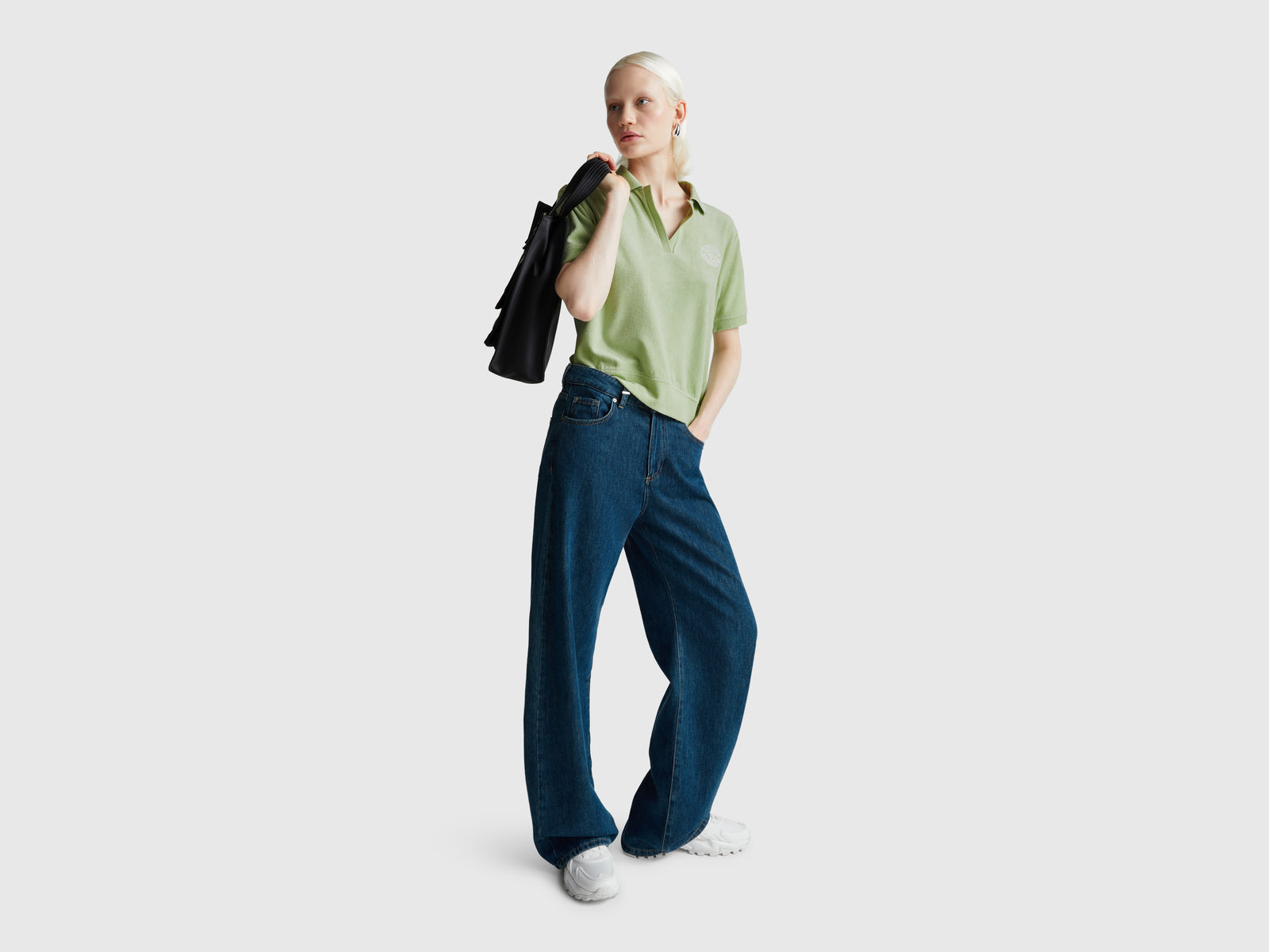 Chenille polo