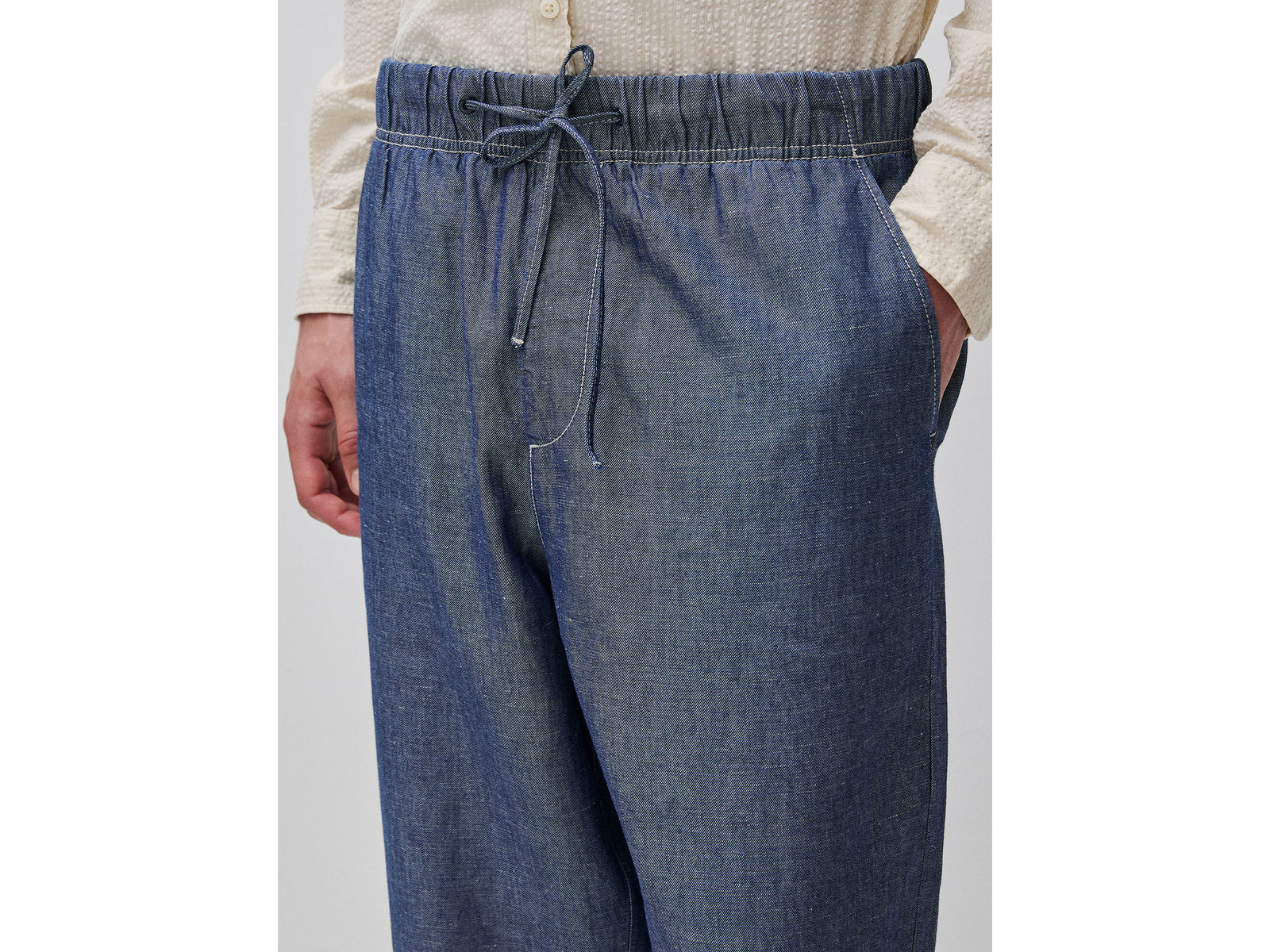 Chambray joggers