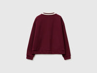 Sweatshirt cardigan with buttons - ucb_image_BS