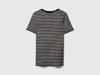 T-shirt de gola redonda às riscas - ucb_image_BS