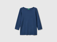 T-shirt com decote à barco - ucb_image_FS