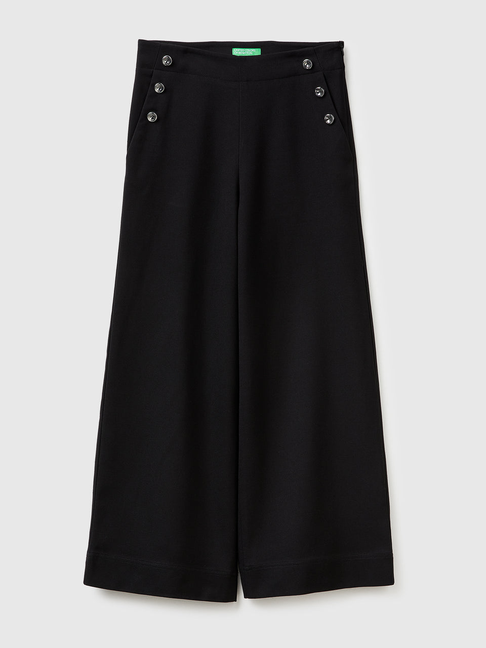 High-waisted trousers with buttons - ucb_image_FS