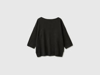 Boxy fit linen blend sweater - ucb_image_BS