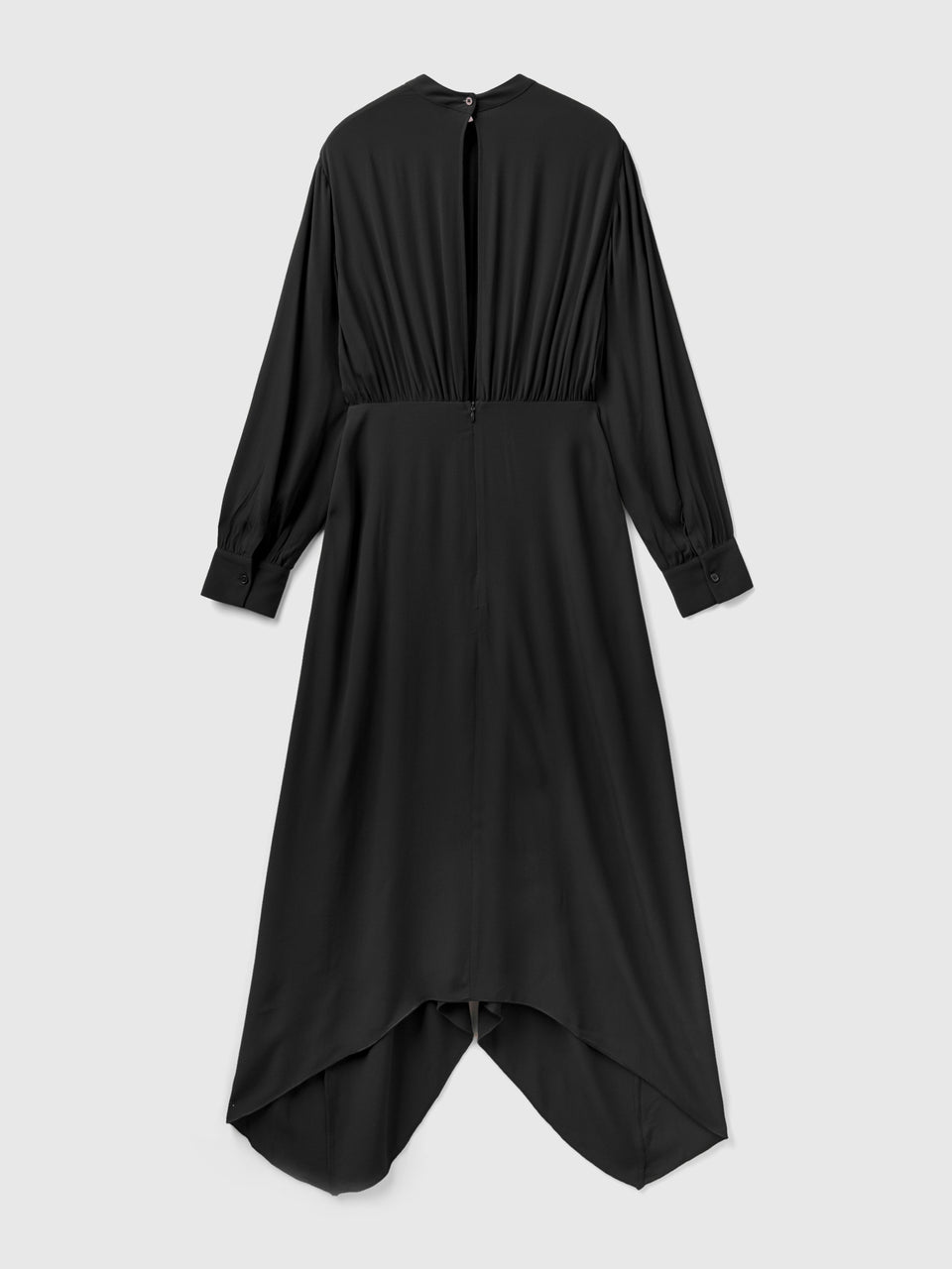 Vestido comprido em viscose fluida - ucb_image_BS