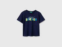 Organic cotton T-shirt with logo print - ucb_image_FS