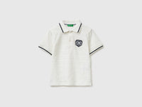 Striped polo shirt with patch - ucb_image_FS