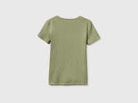 T-shirt carcela de botões canelada - ucb_image_BS