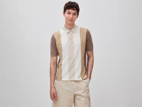 Polo de malha às riscas - ucb_image_F