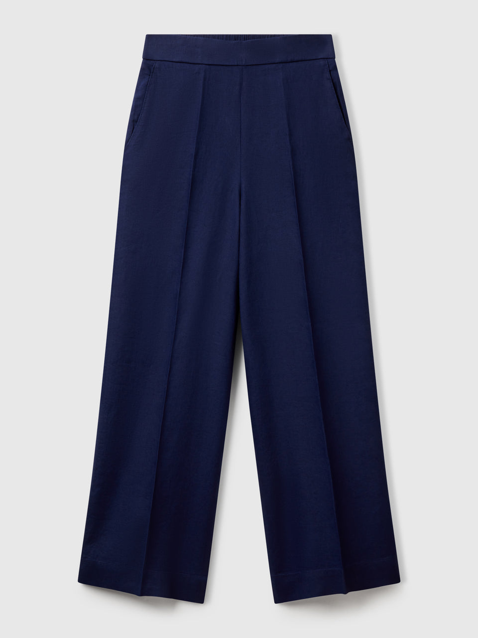 Palazzo trousers in 100% linen - ucb_image_FS