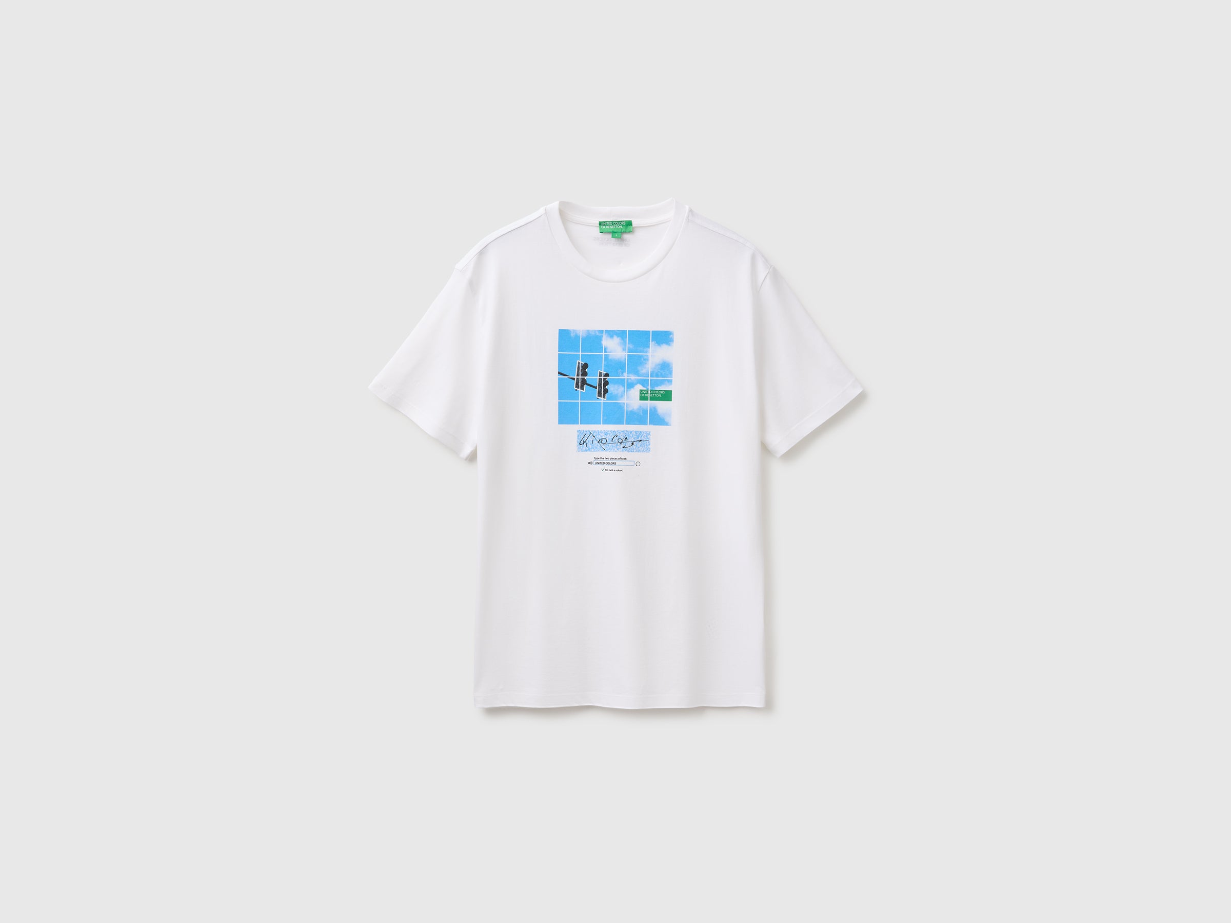 T-shirt regular fit com logótipo - ucb_image_FS