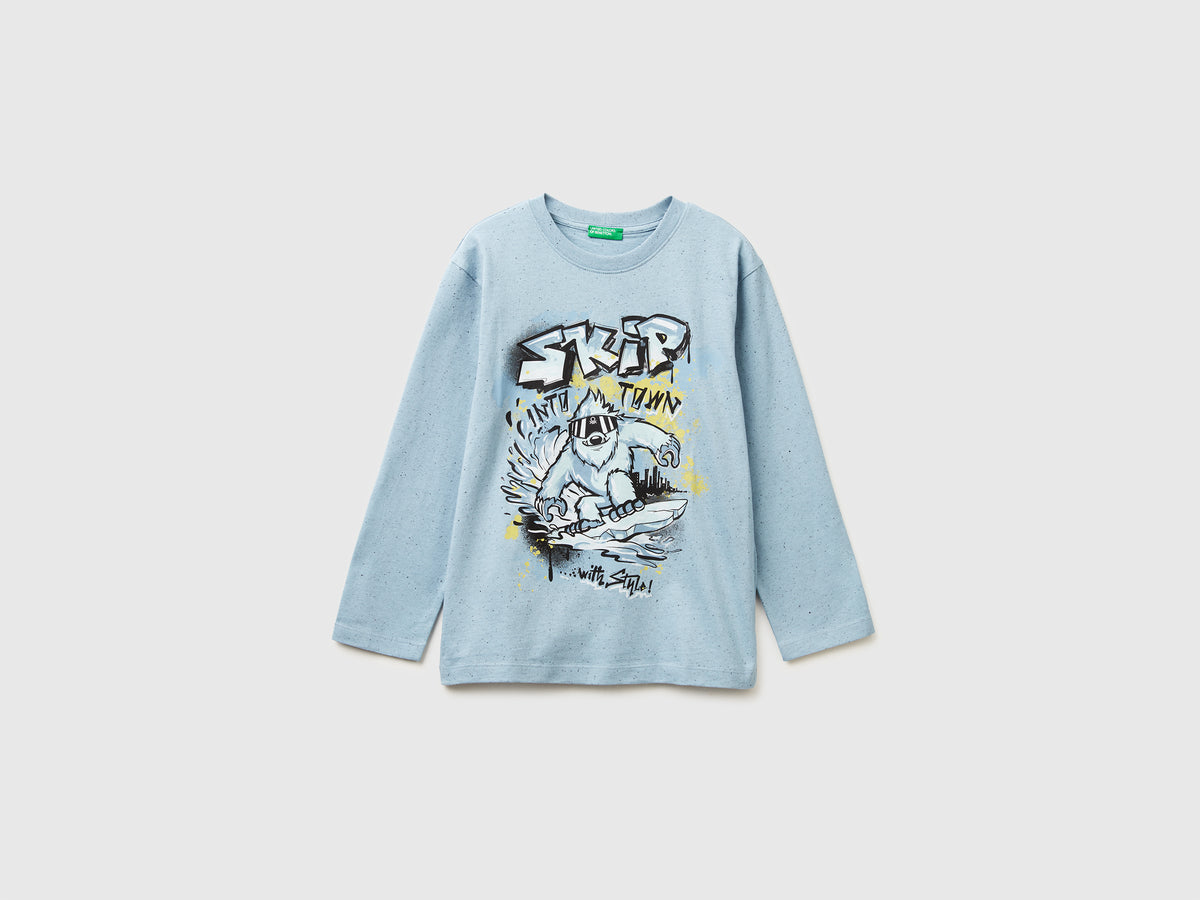 T-shirt com estampa grafite - ucb_image_FS