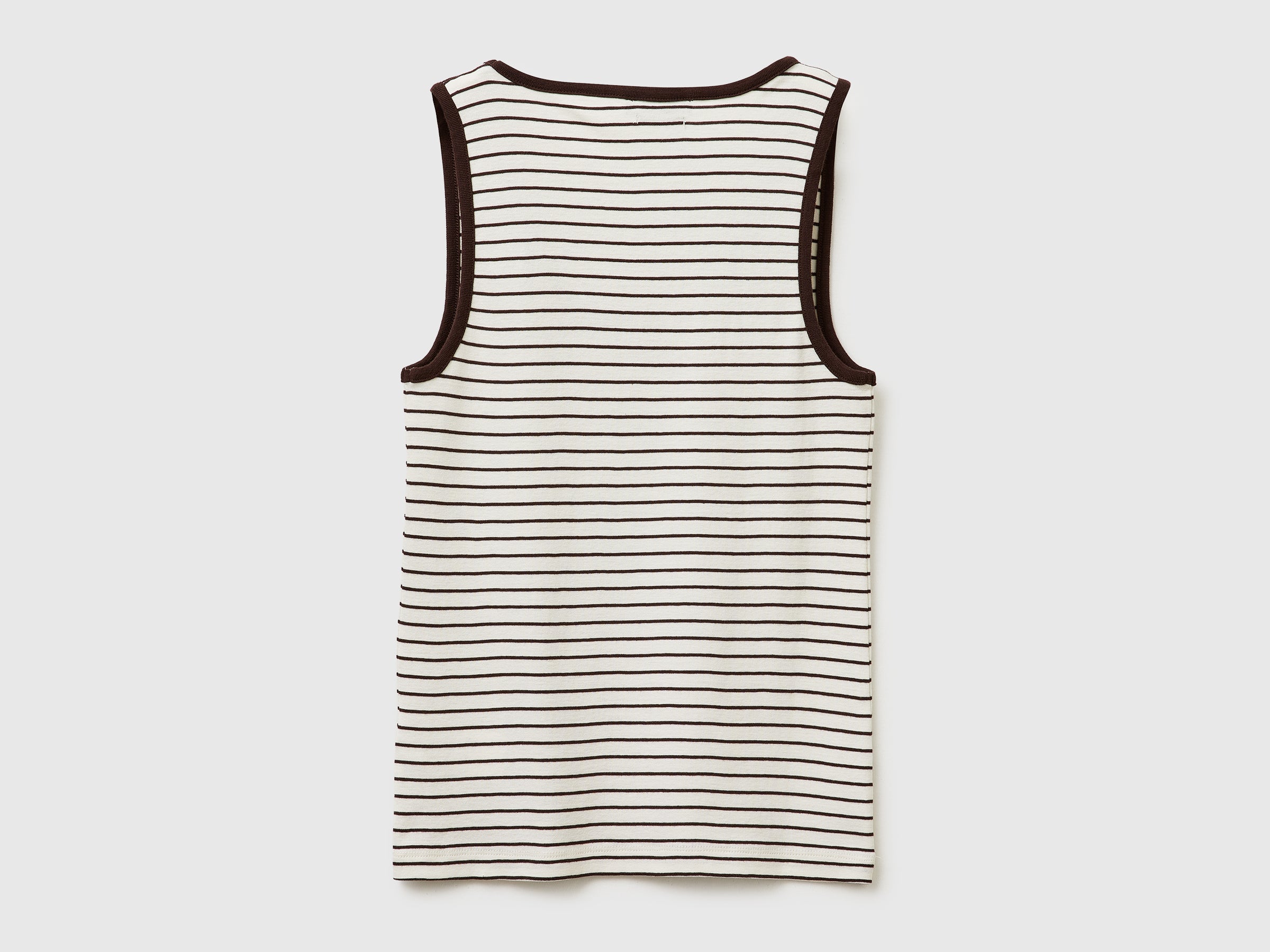 Striped tank top in pure cotton - ucb_image_BS