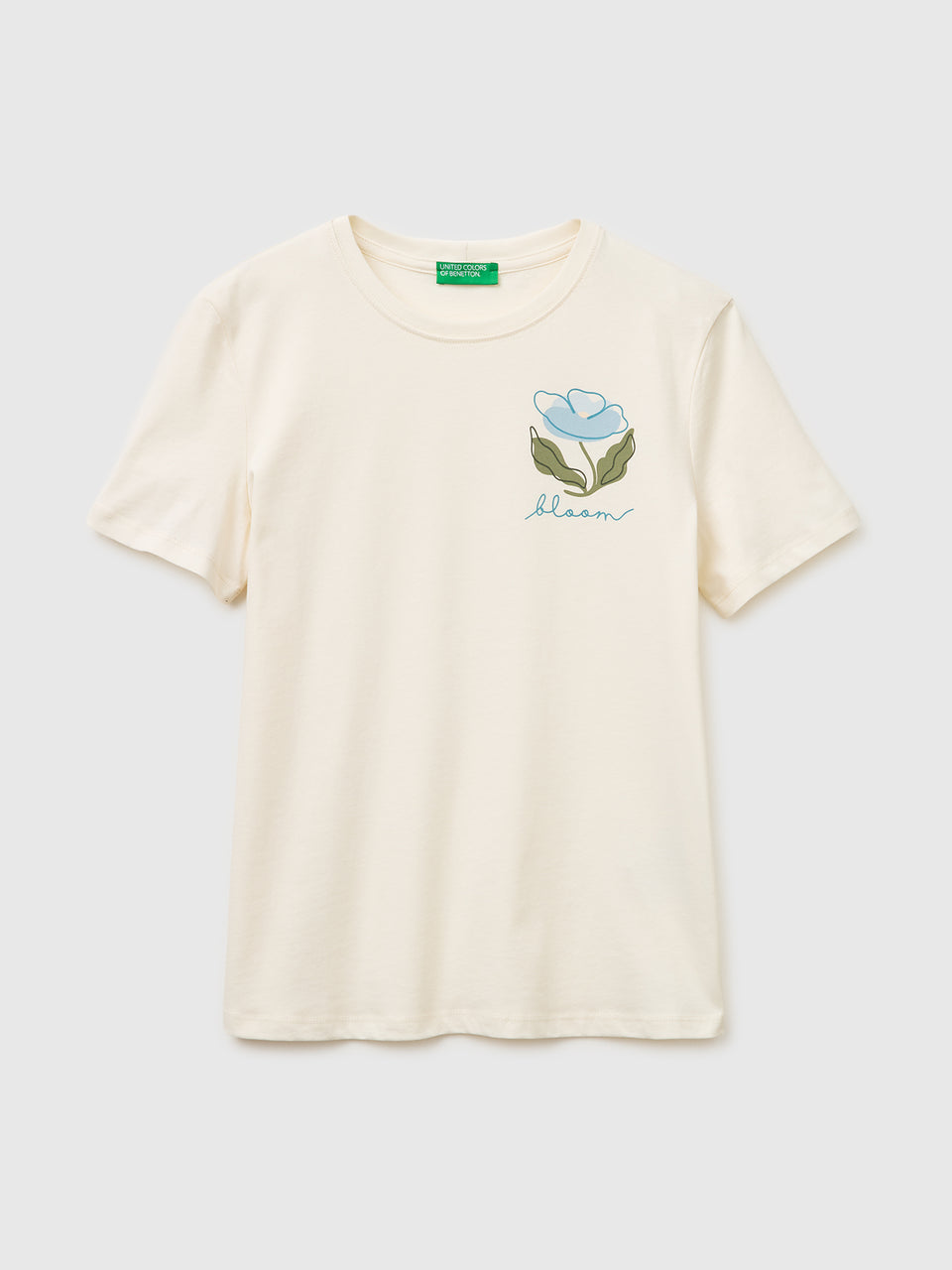 T-shirt with flower print - ucb_image_FS