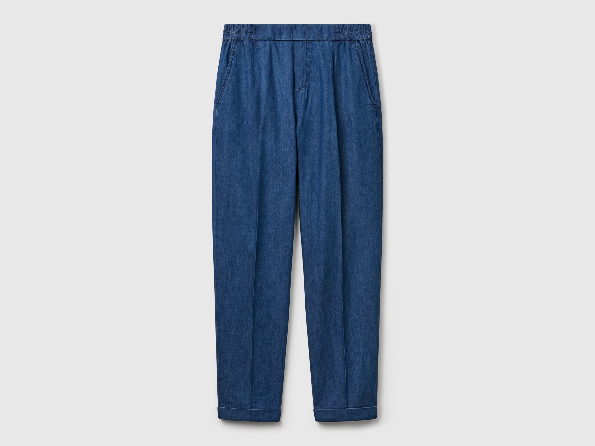 Chambray chinos with elastic - ucb_image_FS