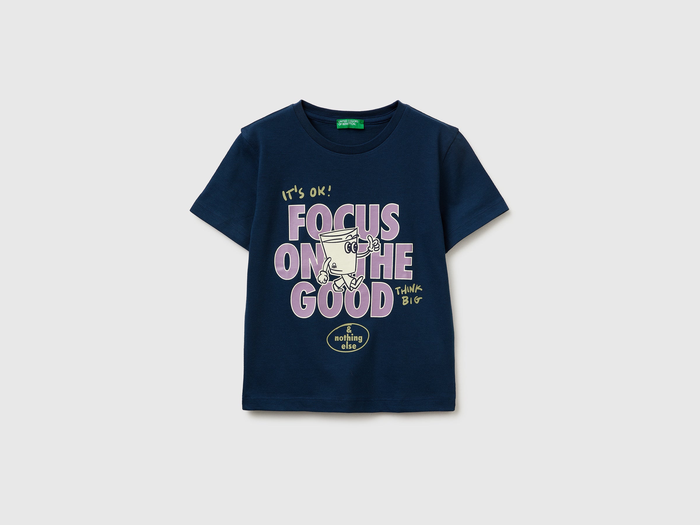 Crew neck T-shirt with print - ucb_image_FS
