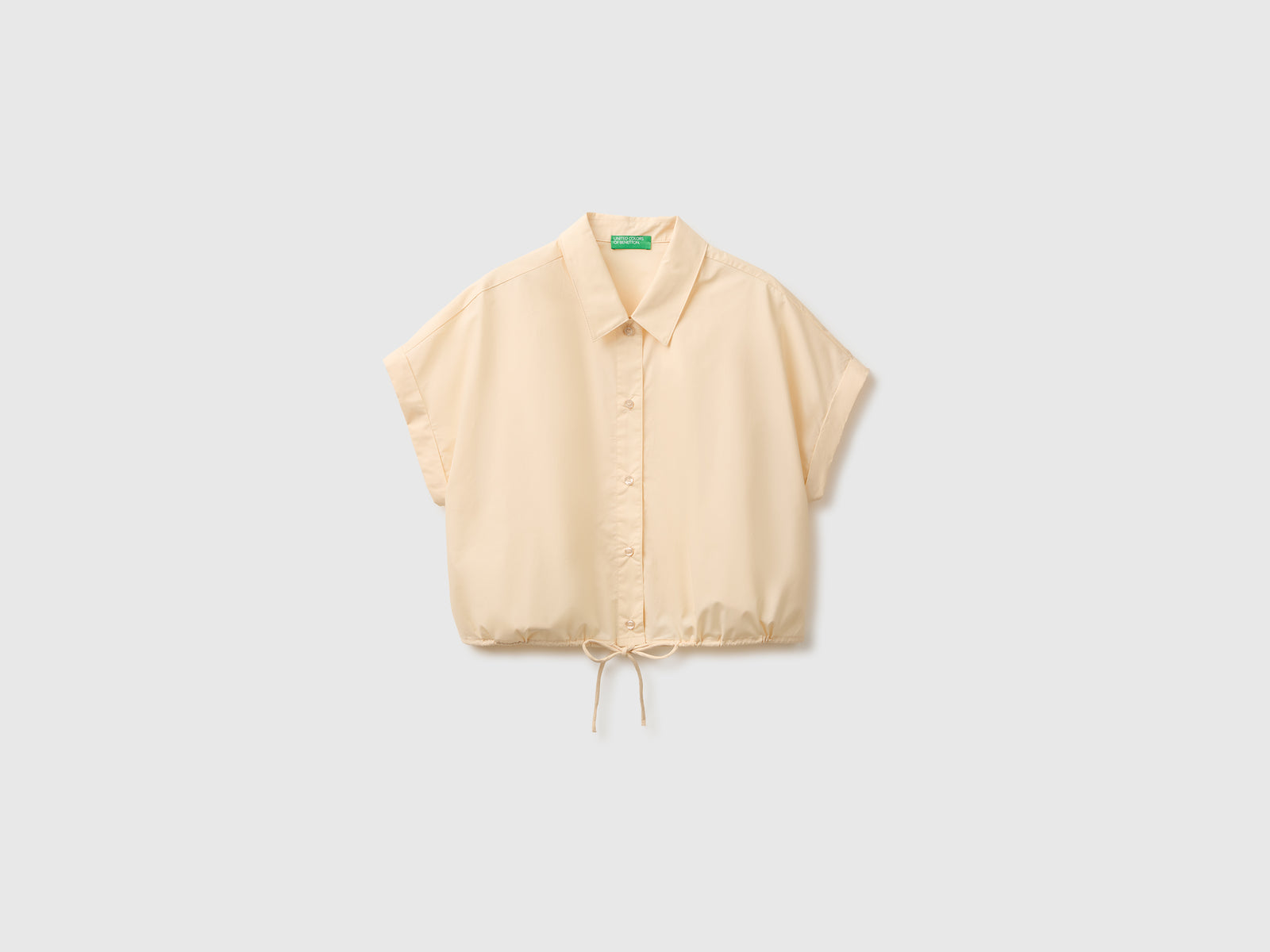 Cropped shirt with drawstring - ucb_image_FS