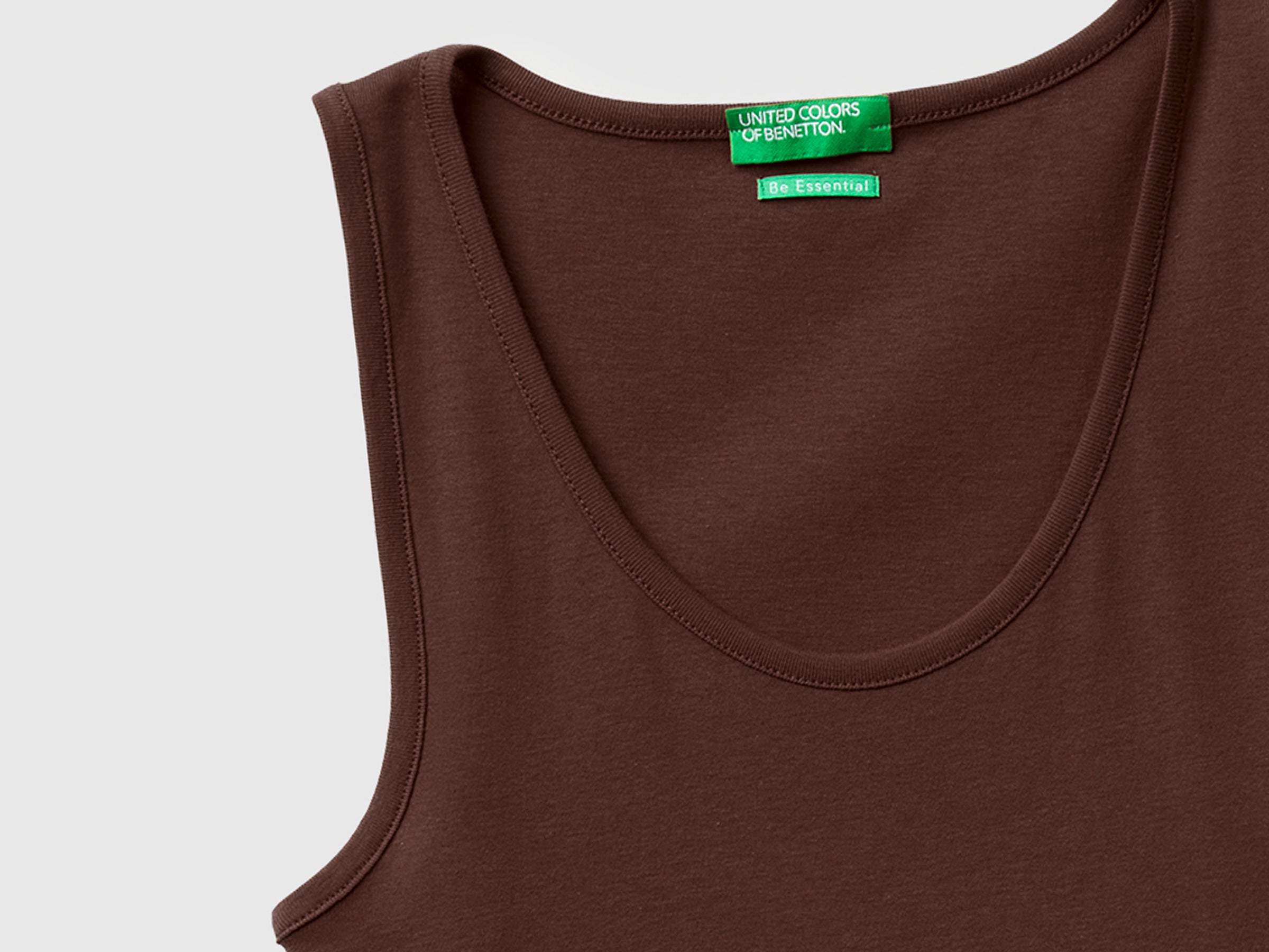 Slim fit ribbed tank top - ucb_image_DS1
