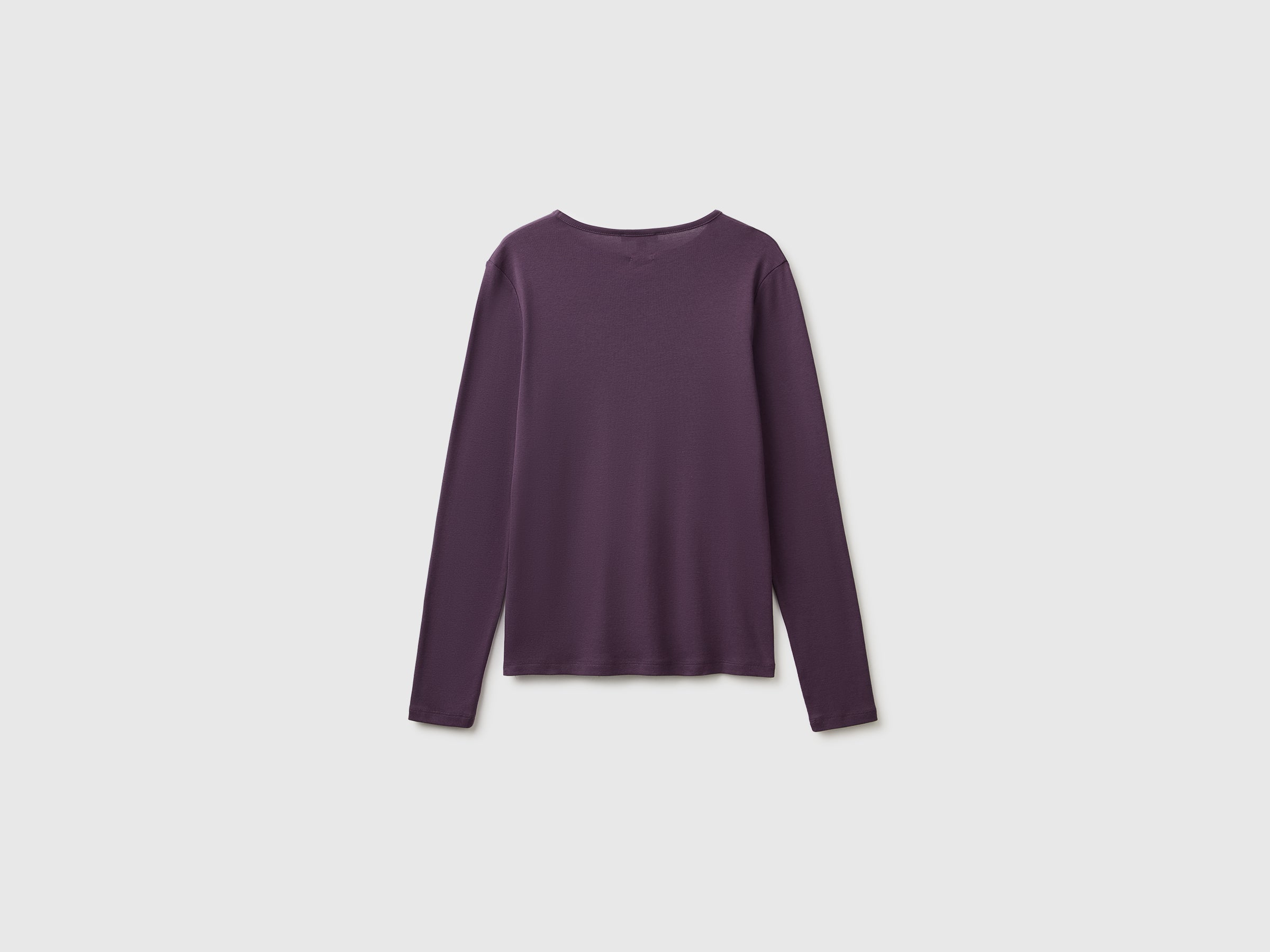 T-shirt slim fit com mangas compridas - ucb_image_BS