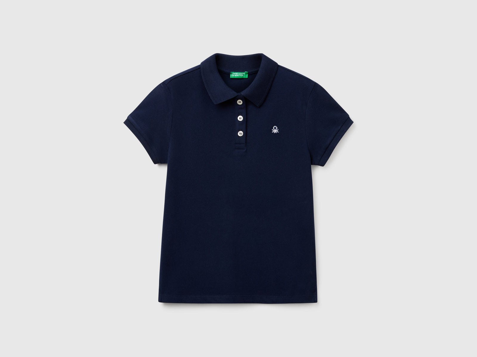 Short sleeve polo in cotton - ucb_image_FS