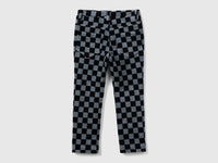 Jeggings pretas com estampa aos quadrados - ucb_image_BS