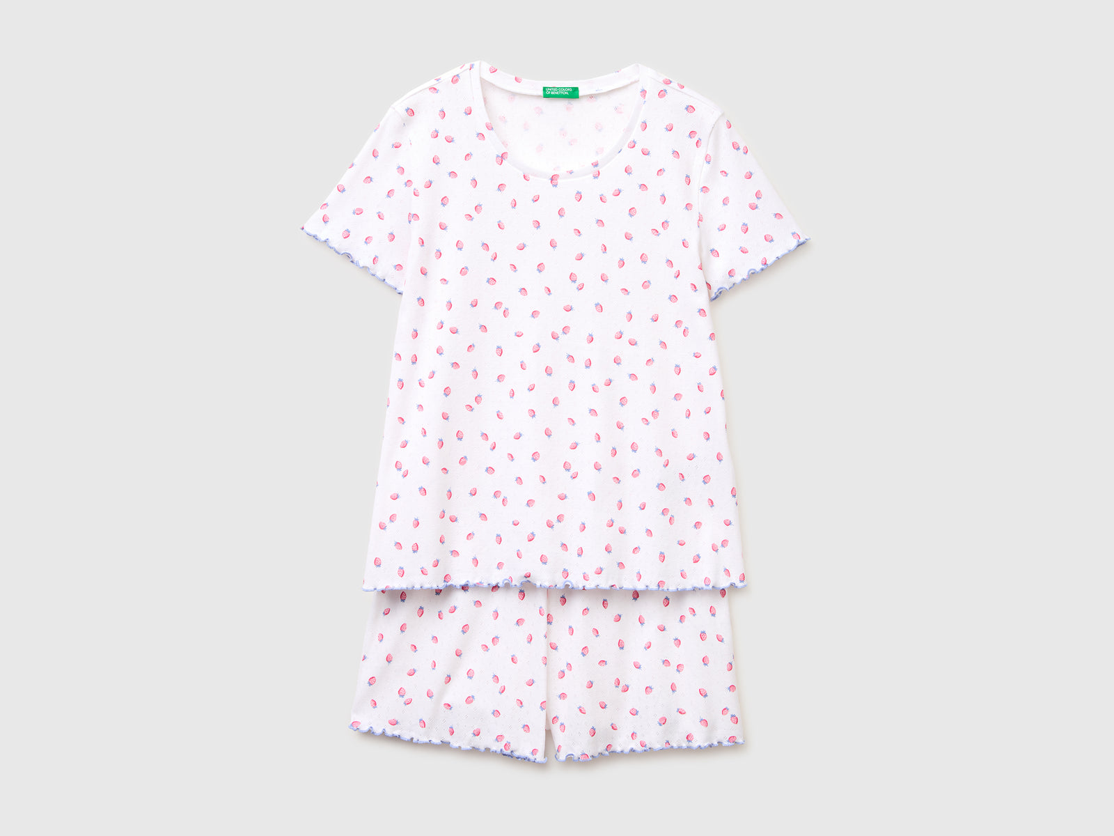 Ribbed patterned short pyjamas - ucb_image_FS