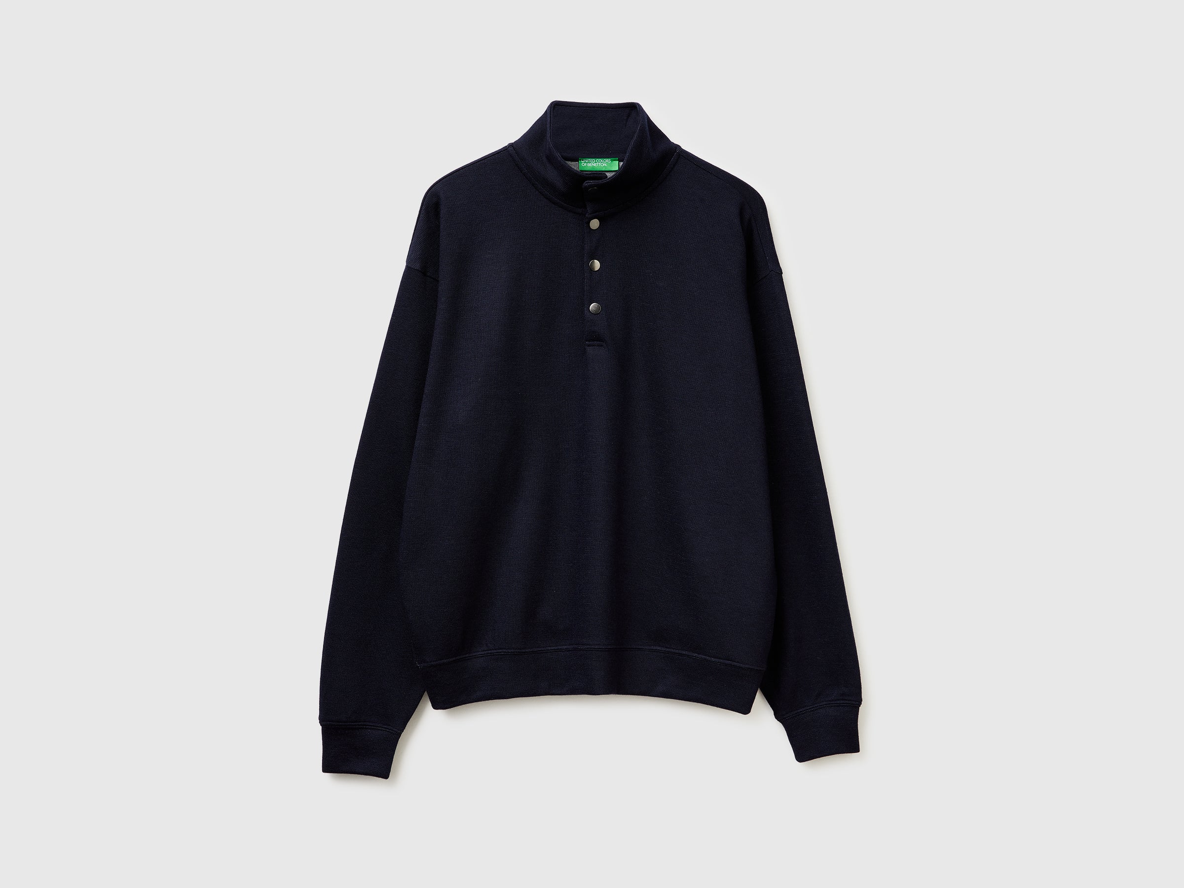 Sweatshirt with half button closure - ucb_image_FS
