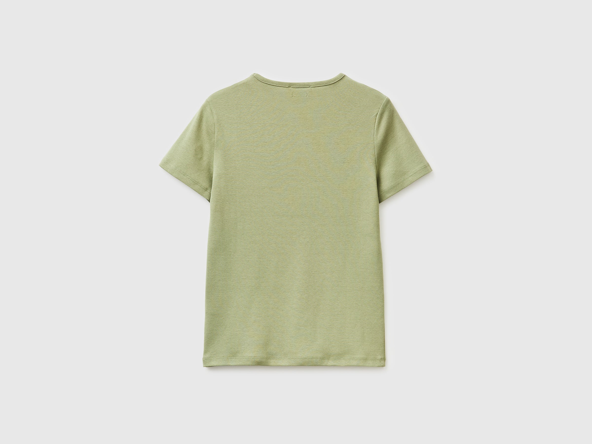 T-shirt de gola redonda slim fit - ucb_image_BS