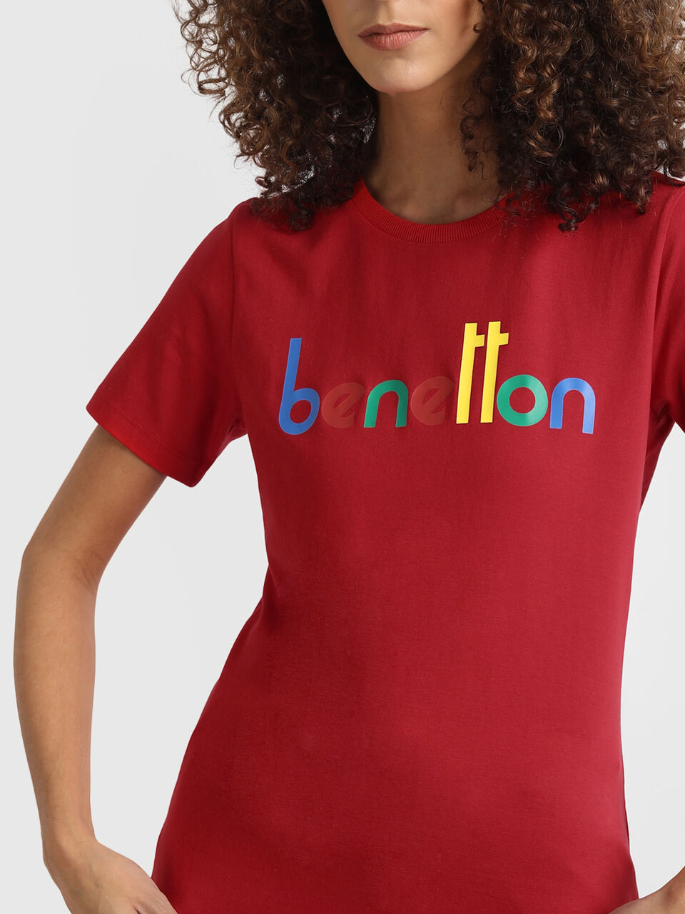 Pure Cotton Tee Shirt with Banner image number null