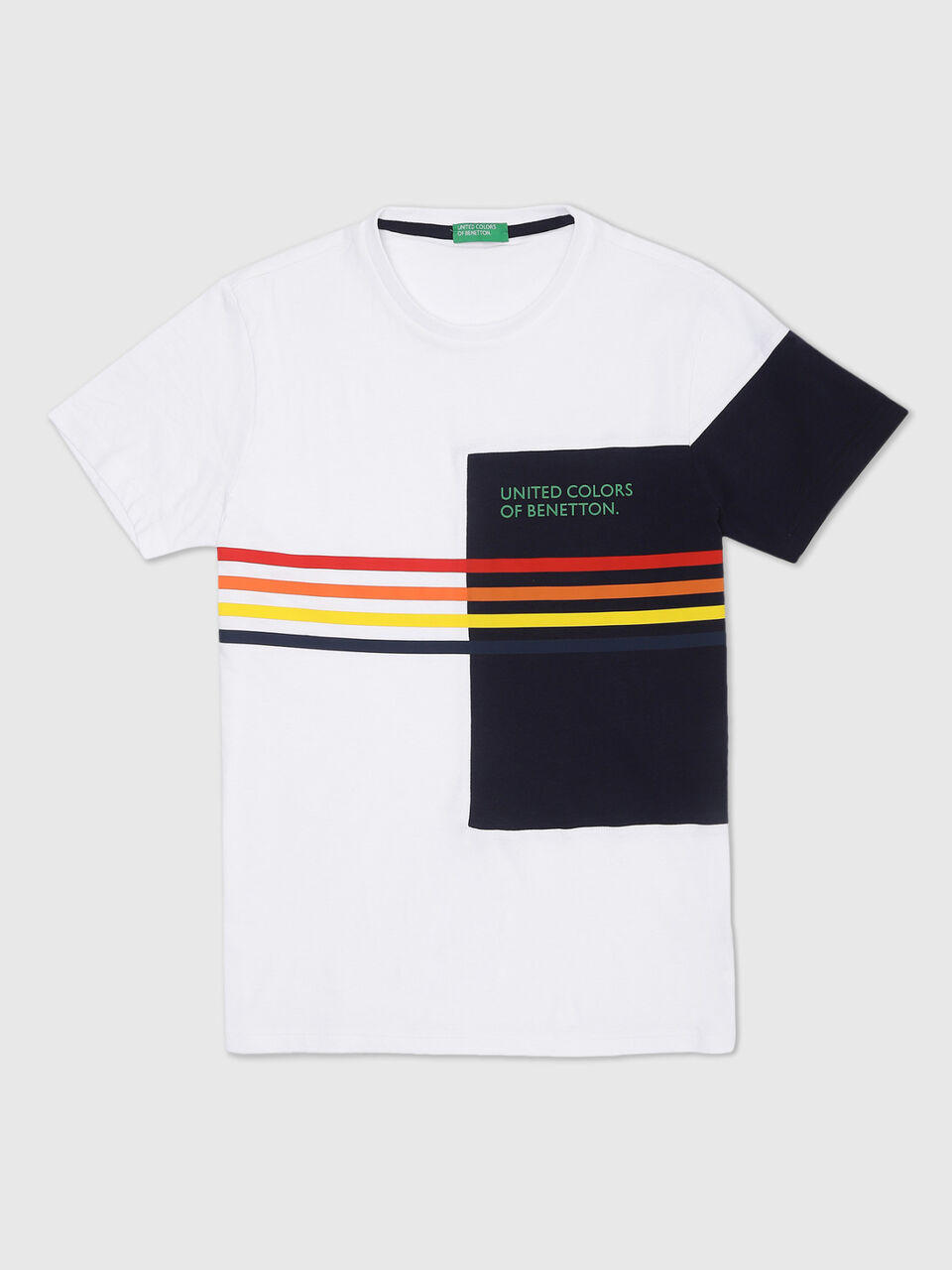 Short Sleeve Color Blocked Jersey Tee image number 1