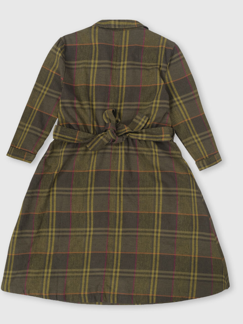 Basic Check Flannel Dress image number 2