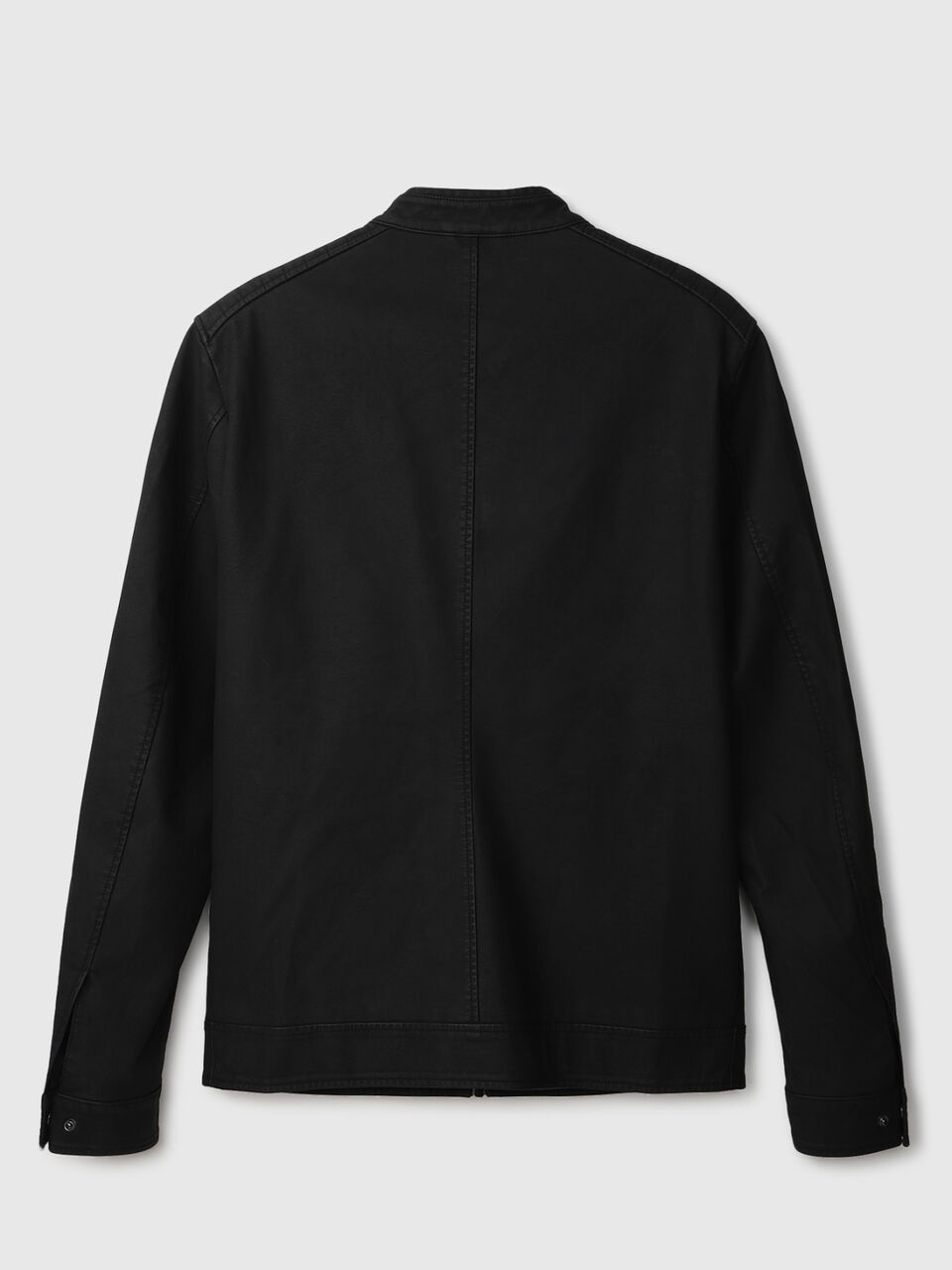 PU BIKER STYLE JACKET image number 2