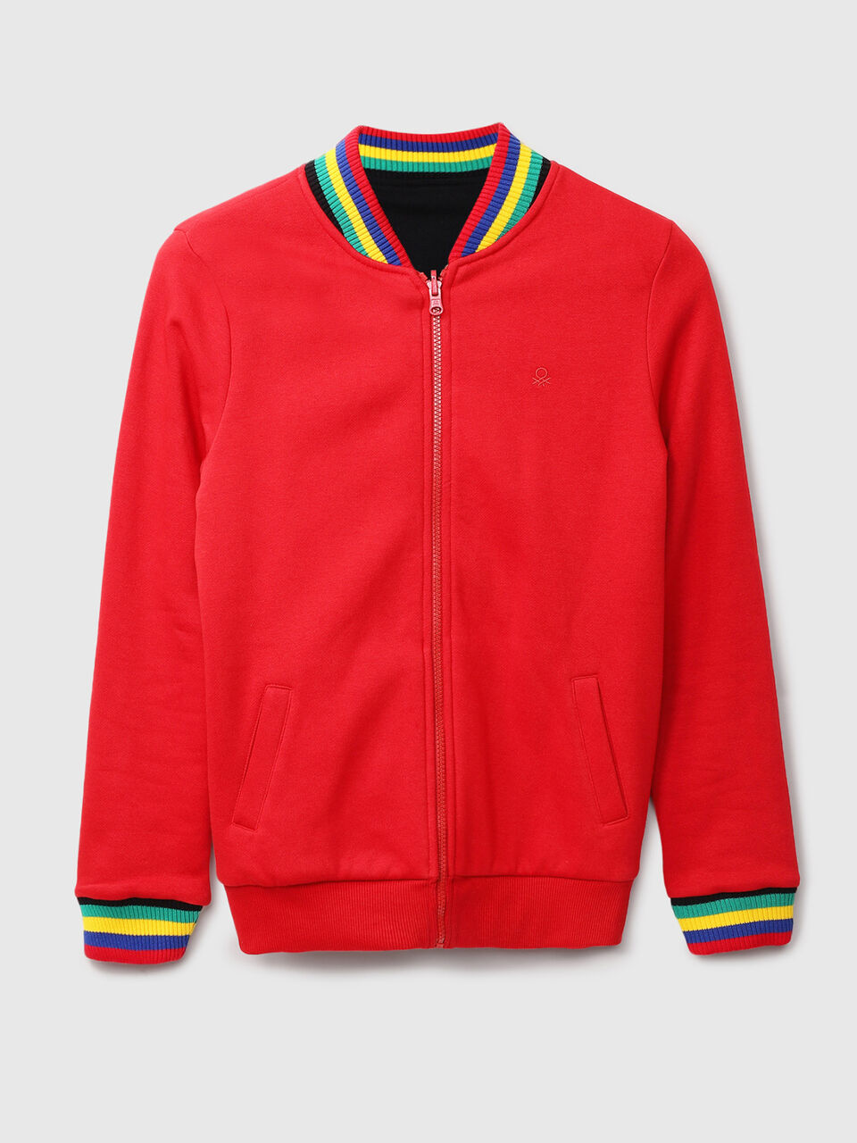 REVERSIBLE FRNT ZIP SWEATSHIRT - TL image number 1
