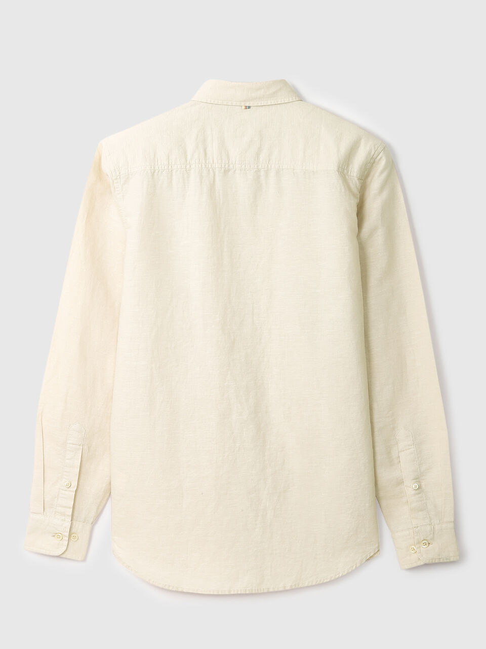 Full Sleeve Linen Regular Collar Shirt image number null