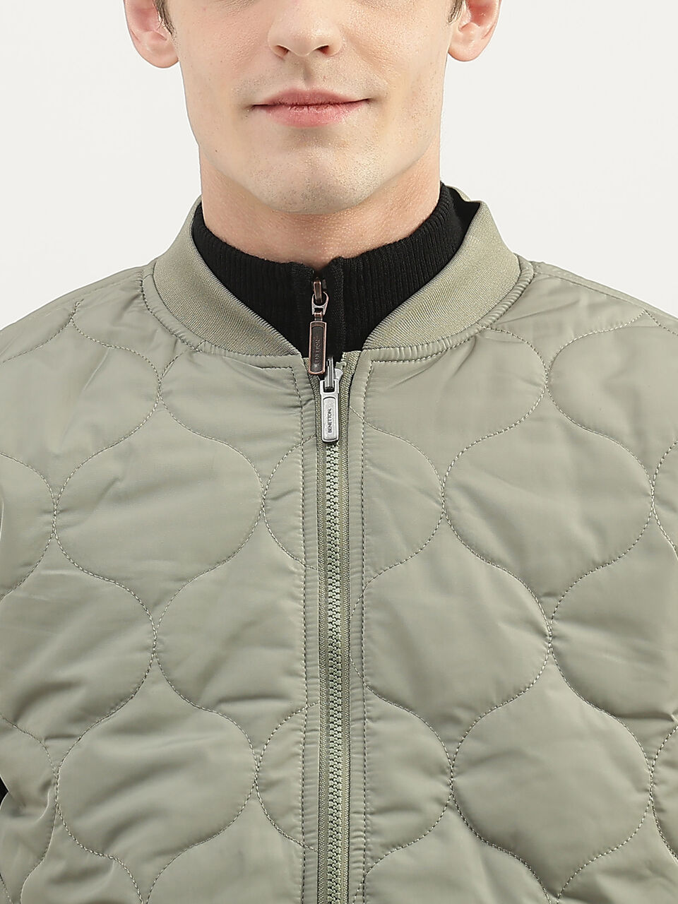 REVERSIBLE HONEYCOMB QUILT JACKET image number null