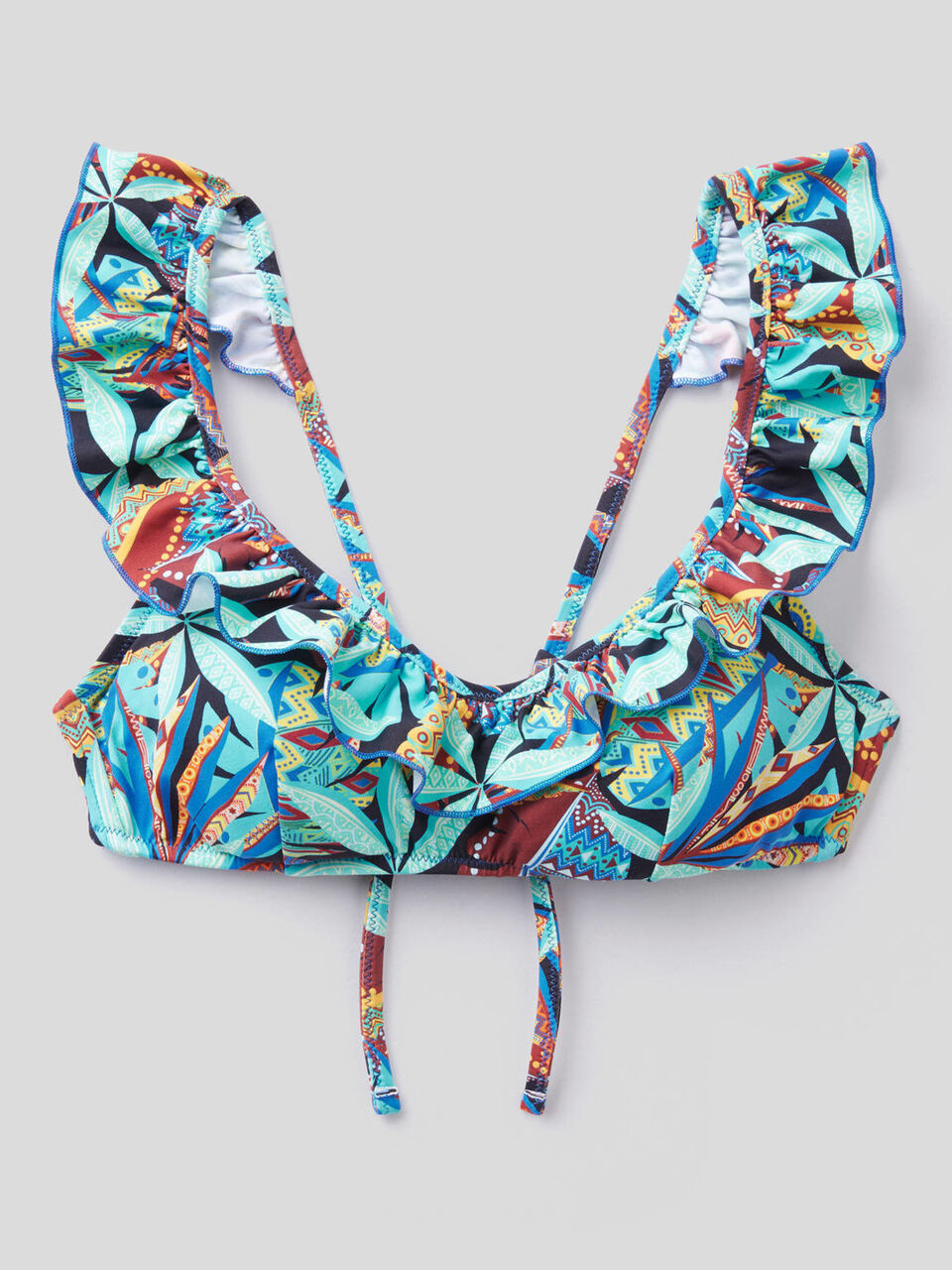 Brassiere mit tropischem Print image number 1