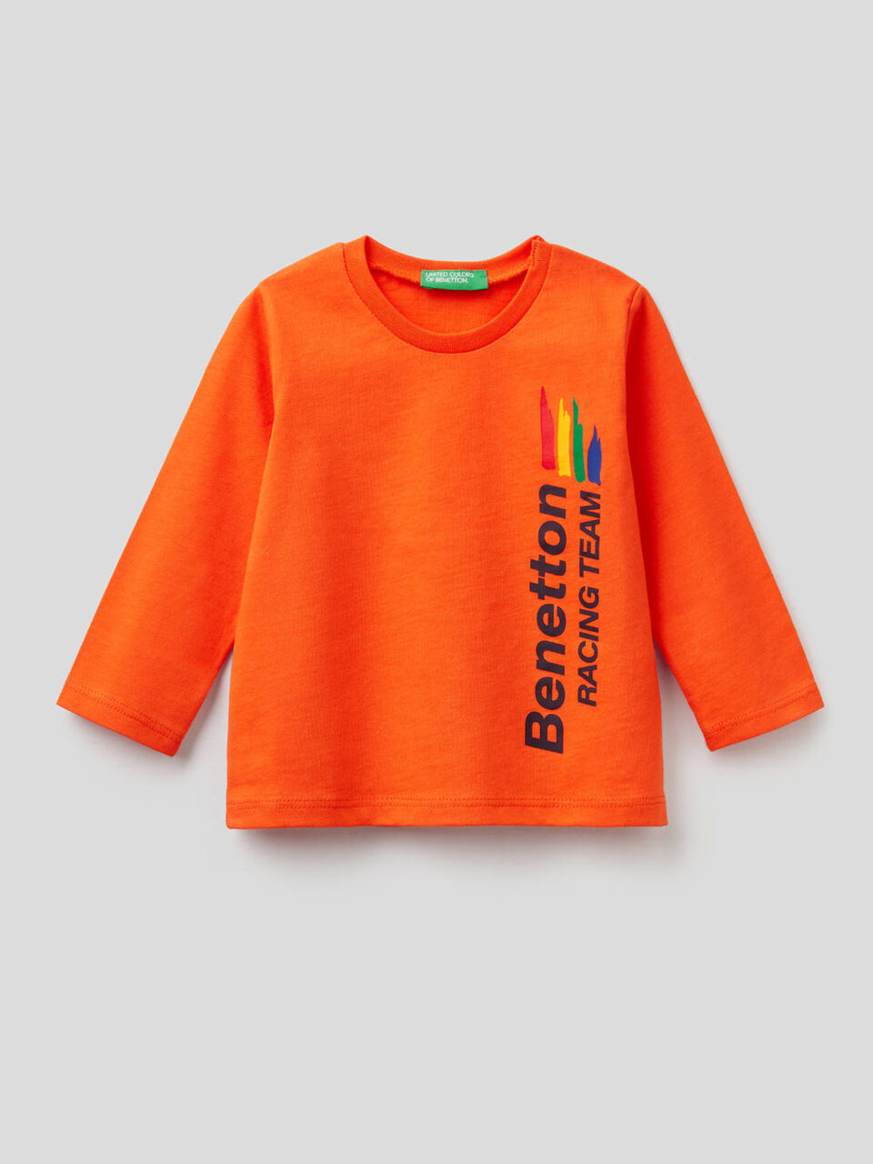 T-Shirt mit langen Ärmeln aus Bio-Baumwolle image number 1
