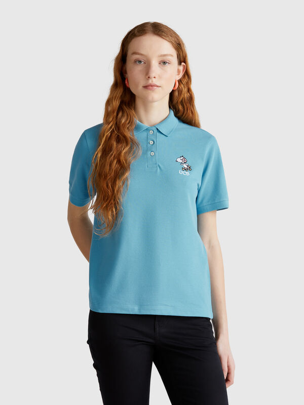 T-Shirt mit Eiscreme-Aufdruck Damen