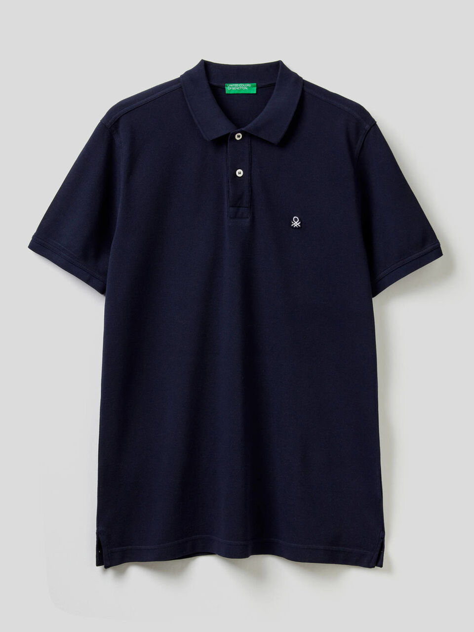 Polo aus 100% Baumwolle mit kurzen Ärmeln image number 1