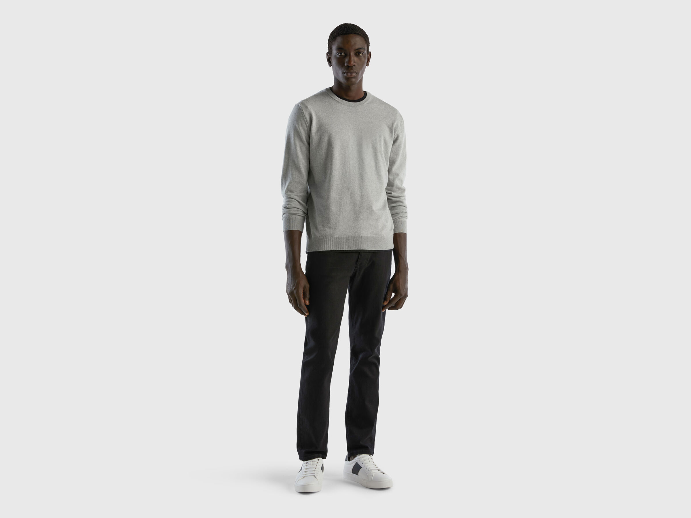 Pullover aus 100% Baumwolle mit Rundhalsausschnitt image number 3