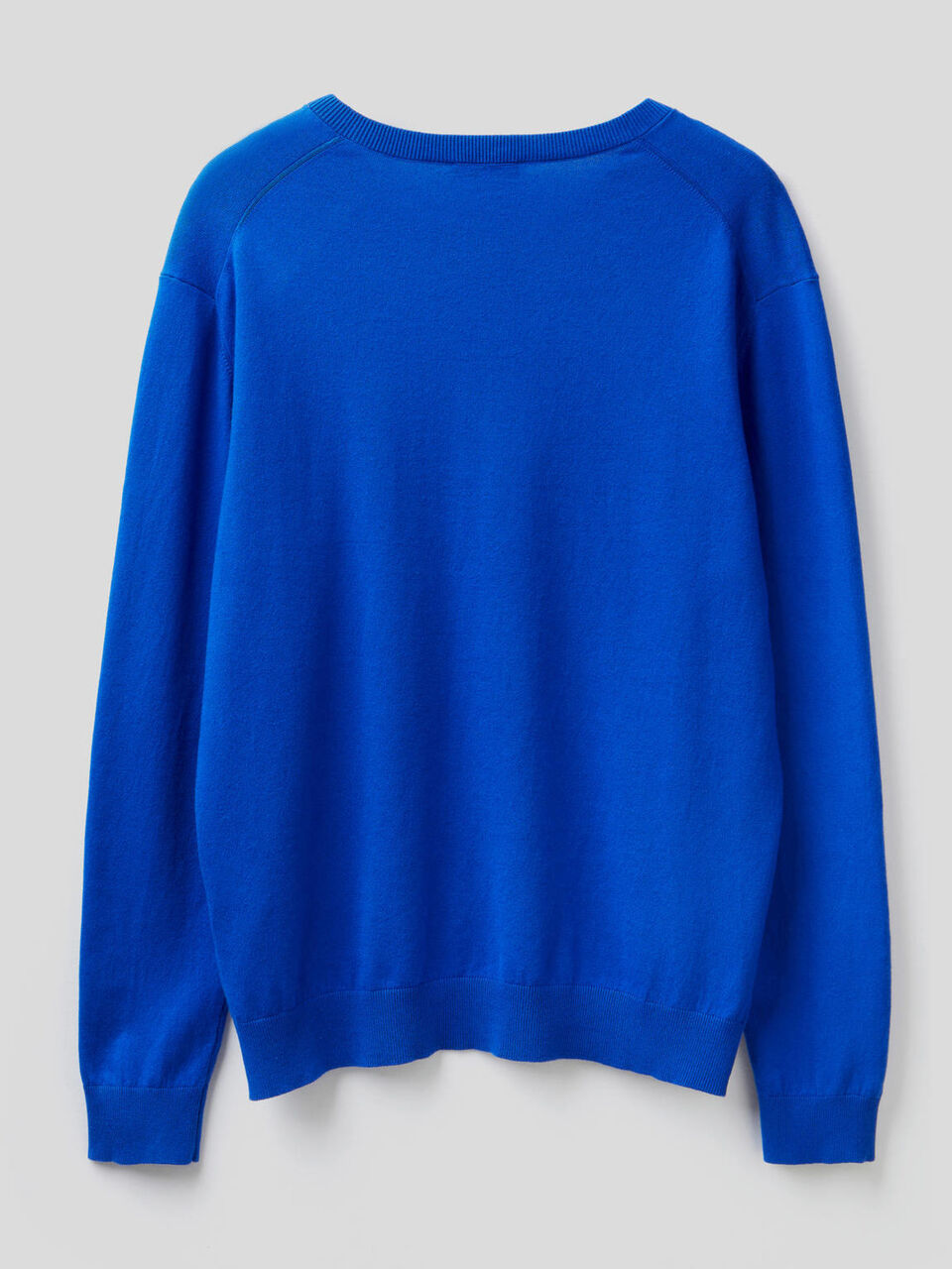 Pullover mit V-Ausschnitt in einer Baumwollmischung image number 2